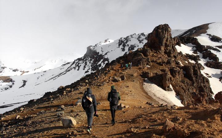 STOP: DOC launches new warnings on Tongariro Alpine Crossing amid concerns