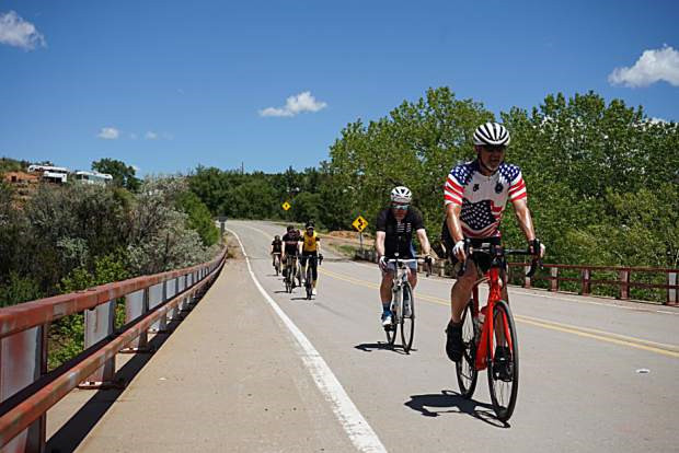 After bike accident with mountain goat, repaired Dillon local rides cross-country to raise funds to fight pediatric cancer