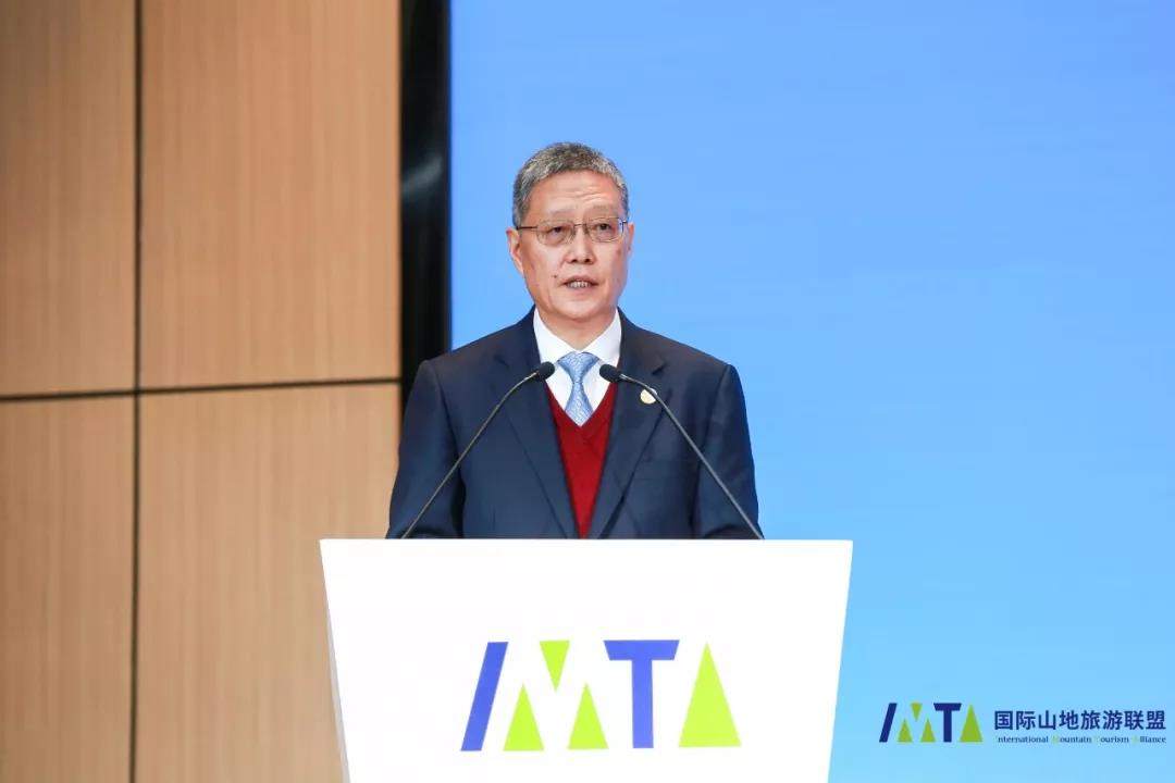 He Yafei, Secretary-General of IMTA, delivered the Efforts of the IMTA in 2019 and the Key Work for 2020
