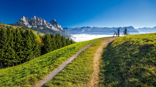 Cycling the Swiss alps without breaking a sweat