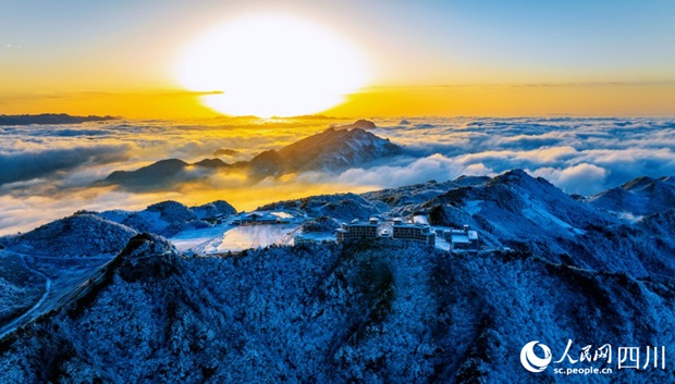 Bashan Grand Canyon in SW China