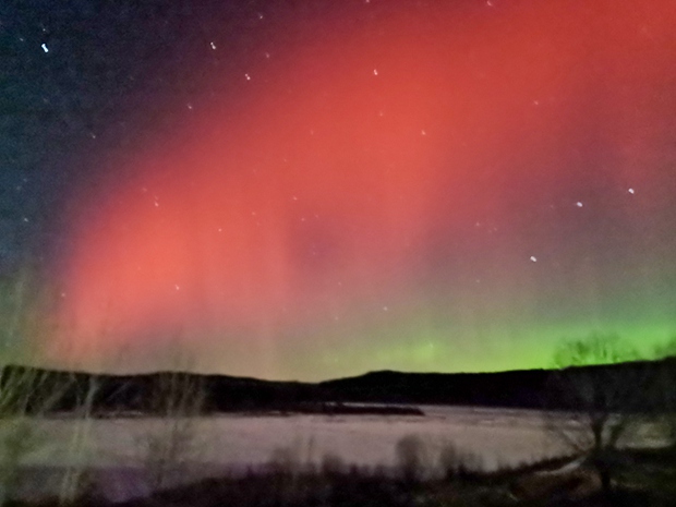 Aurora spotted in northern regions of China