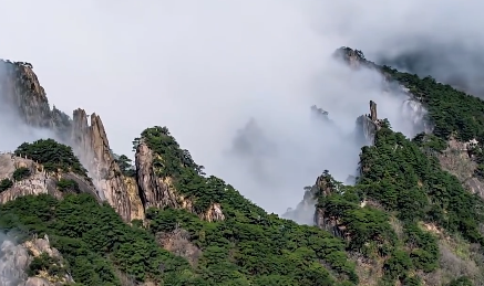Huangshan Mountain in Anhui Province is known as the 