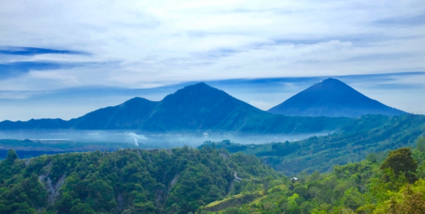Batur 火山，印度尼西亚