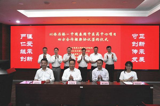 泰国华人青年商会等共4家单位签署合作框架协议 以侨为桥 助力中泰中医药合作