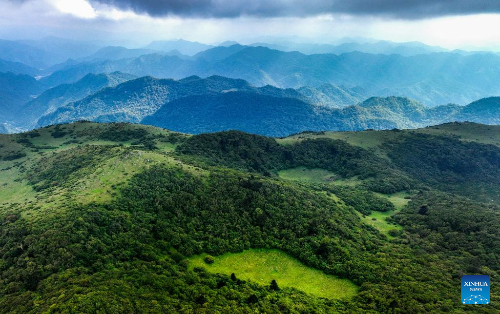 Scenery of Zibai Mountain in NW China