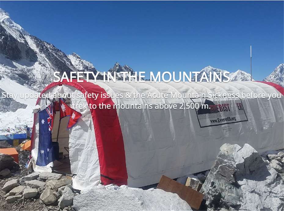 SAFETY IN THE MOUNTAINS
